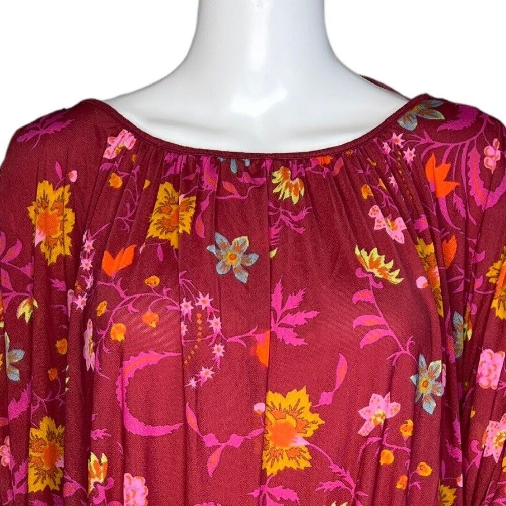 Free People Floral
Wildflower Honey Peasant
Blouse Top Size Medium - Picture 5 of 8